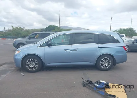 2013 Honda Odyssey Ex-L from USA, damaged, VIN 5FNRL5H67DB085754